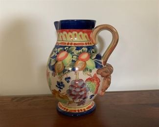 Italian ceramic jug.