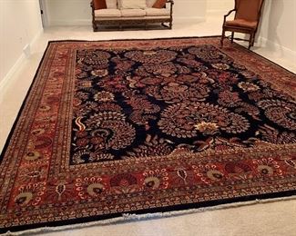 Large Oriental Rug.