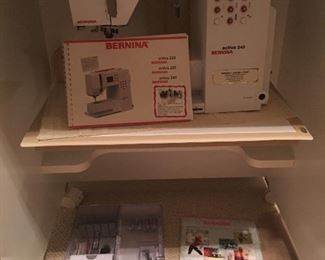 Many accessories with this Bernina Sewing machine