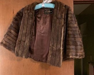 Ladies fur wrap