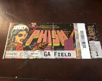 Phish ticket 2017