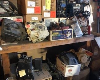 Generators, power  washers, 