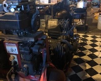 Multiple air compressors