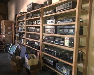 Assortment of electronics