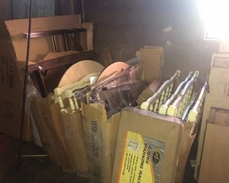 NIB head boards/ foot boards, dining chairs, ding tables