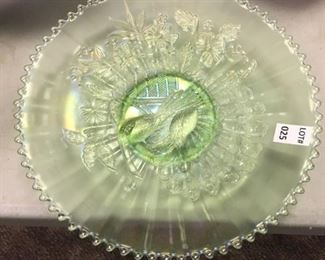 Carnival Glass Plate
