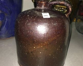 Early one Glass Brown Jug