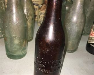 Amber Coca-cola Bottle Huntsville