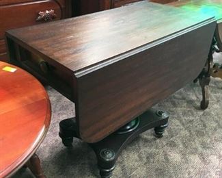 Nice Drop Leaf Mahogany Table