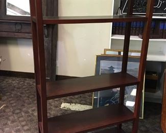 Bombay Mahogany Open Book Shelf