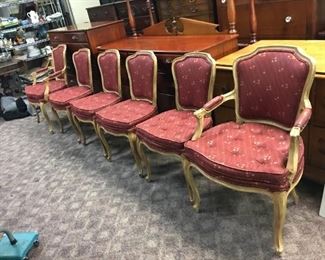 6 French Chairs