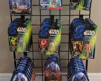 Vintage Star Wars Figures (new in the package)