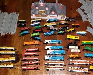 Vintage Micro Machines Train Sets