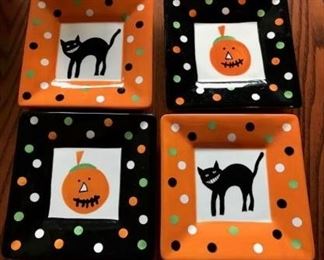 Halloween Appetizer Plates