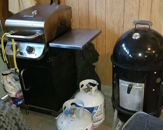 Propane Grill and Smoker