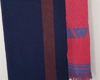 Wool KU Blanket and KU Cotton Throw