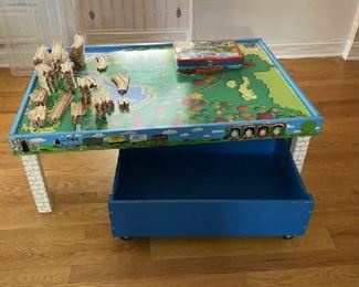 Thomas the train board and trundle and track