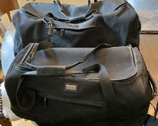 Gucci black nylon w/leather trim 24" and 36"