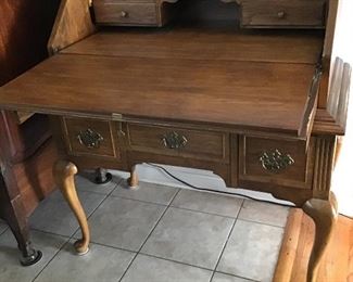 Sheffield Manor secretary with 6 drawers.