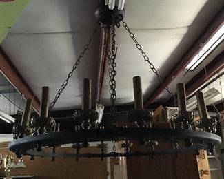 Massive gothic chandelier