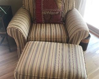 Nice chair w/ottoman