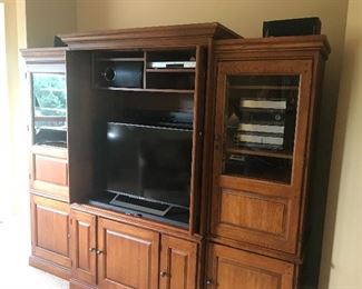 LARGE entertainment center (TV is not available)