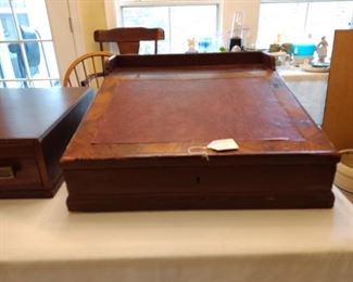Tabletop vintage writing desk