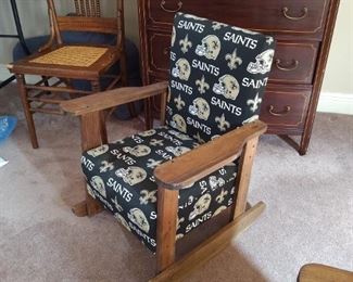 Saints child's rocker