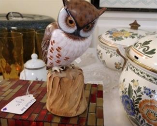 Carved Owl - Small