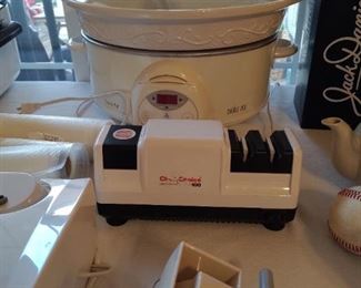 Knife Sharpener and "Smart Crock"