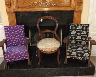 LSU AND SAINTS rockers