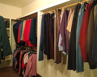 Women's and Men's Dress Slacks, jeans, Dress shirts