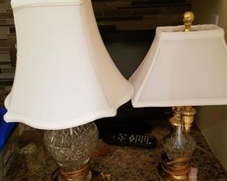 Waterford lamps