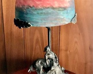 Bronze lamp