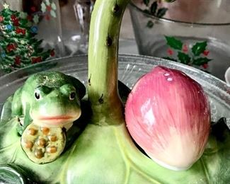 Whimsical salt and pepper shakers