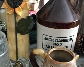 Stoneware jug, pottery