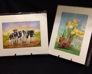 Matted and Signed Prints