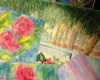Watercolor Bonanza of Doris Avilas