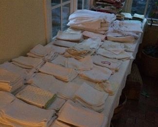 linens, linens and linens