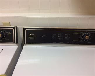 Maytag washer and dryer