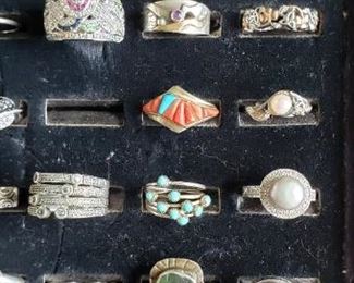 Sterling silver ring selection! 