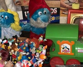 Vintage Smurf items
