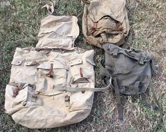 US Military sacks