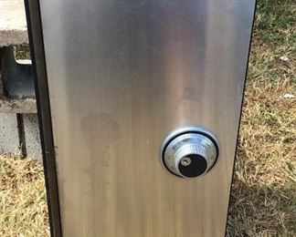 Heavy iron (potentially homemade) safe
