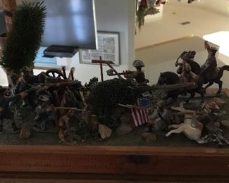 Civil War re-enactment model