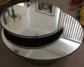 Another view for f the round glass top table