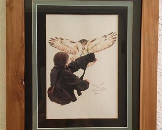 #1 of 100 Framed artwork