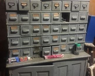 old post office cabinet