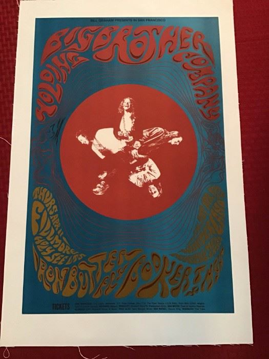 Big Brother, Iron Butterfly and Booker T. at Fillmore and Winterland BG-115 https://ctbids.com/#!/description/share/251161