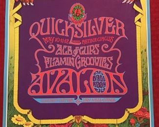 Quicksilver at the Avalon Ballroom FD-118 https://ctbids.com/#!/description/share/251175